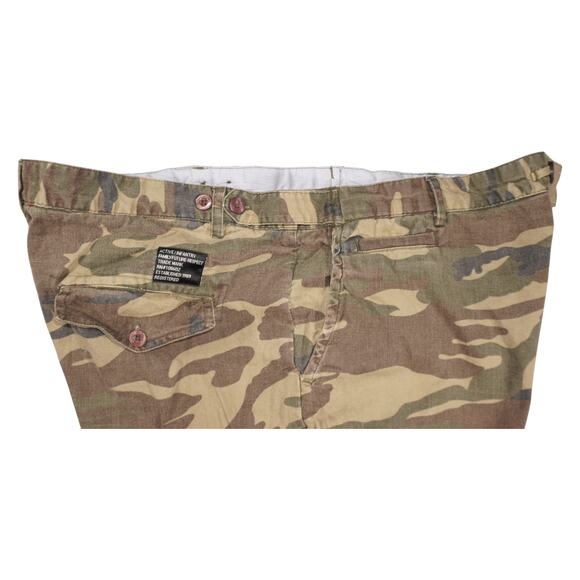 Active Brand Cargo Shorts Men’s 38 Camo Print Cotton Outdoor Utility - Picture 6 of 6